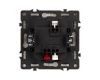 Выключатель проходной 1 кл софт-тач кашемир Arlight SWT-MKP1-SFPL-CA (250V, 10A) 059432(1)
