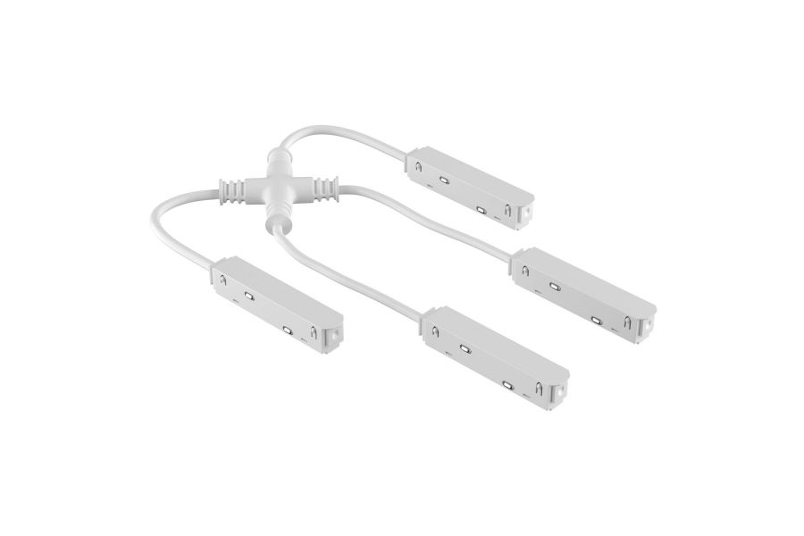 Токопроводящий X-образный соединитель UNO 48V Lightstar Uno 509294W