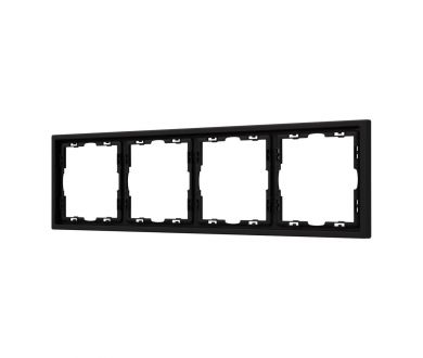 Рамка пластиковая Arlight FRM-NOBE-SFPL-4-BK 054224