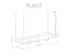 Подвесной светильник Nowodvorski Plant 9381