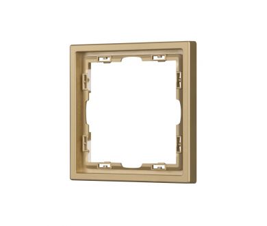 Купить Рамка пластиковая Arlight FRM-NOBE-SFPL-1-GD 054213 Рамка пластиковая Arlight FRM-NOBE-SFPL-1-GD 054213