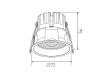Встраиваемый светильник Designled DL-RE1202-BL-NW 020296