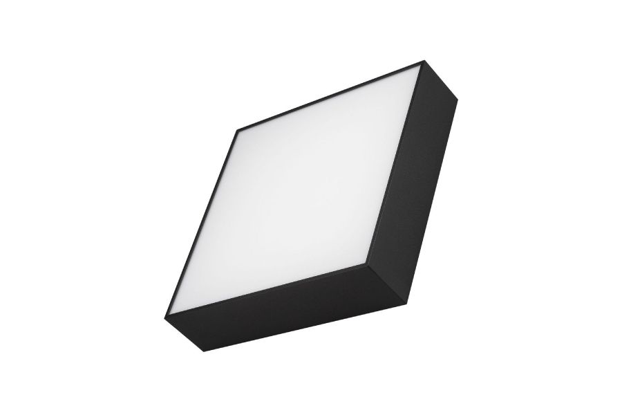 Потолочный светильник Arlight IM-QUADRO-EMERGENCY-3H-S250x250-28W Warm3000 (BK, 120 deg, 230V) 041008