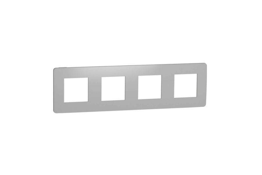Рамка 4-постовая Schneider Electric Unica New NU280855