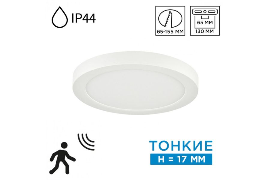 Накладной/встраиваемый светильник Sonex Mitra LED Nebula White 7790/12L