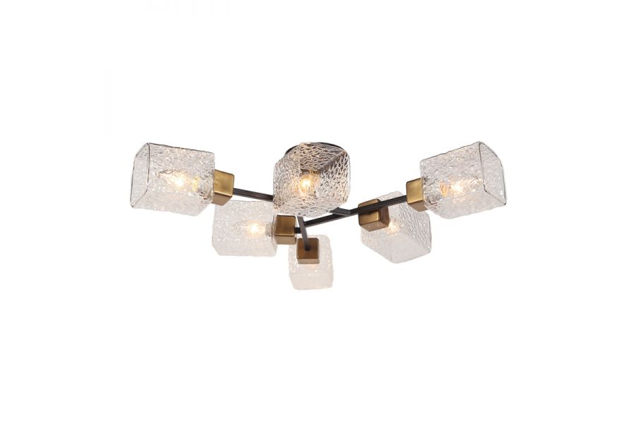 Потолочная люстра Arte Lamp Chicago A1547PL-6BK