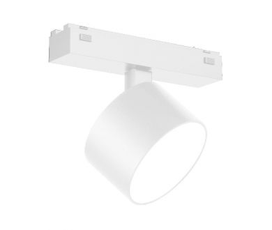 Трековый магнитный светильник Arlight MAG-VIBE-RONDO-R90-10W Warm3000 (WH, 110 deg, 48V) 044474