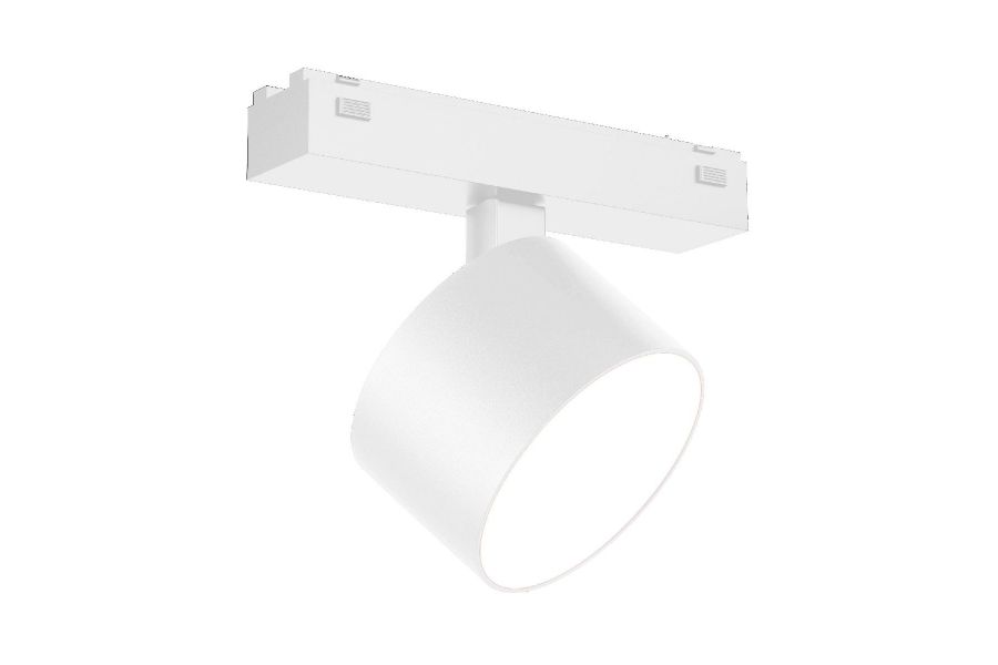 Трековый магнитный светильник Arlight MAG-VIBE-RONDO-R90-10W Warm3000 (WH, 110 deg, 48V) 044474