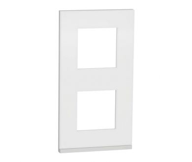 Рамка 2-постовая Schneider Electric Unica New NU6004V89
