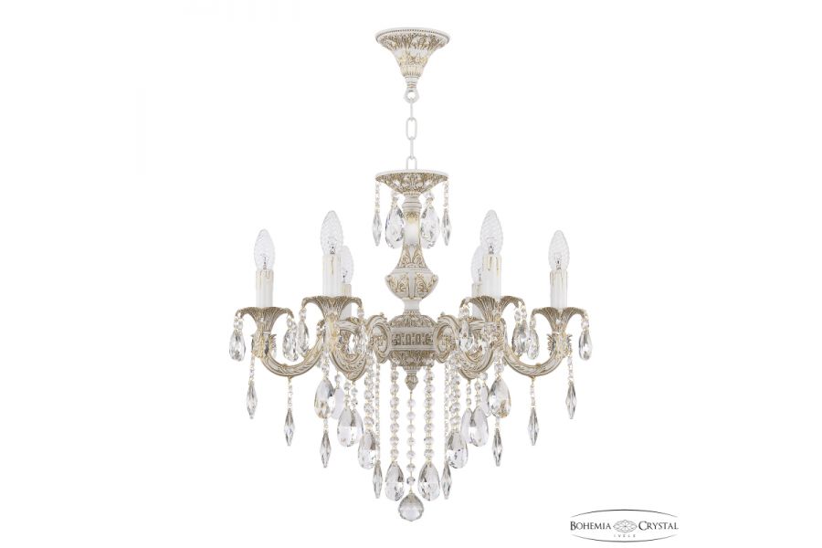 Подвесная люстра Bohemia Ivele Crystal AL79101/6/175 B WMG