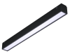 Трековый магнитный светильник iLedex Vision SMART 4825-038-L293-12W-110DG-BK