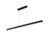 Линейный подвесной светильник Italline IT013-6021 black 3000K