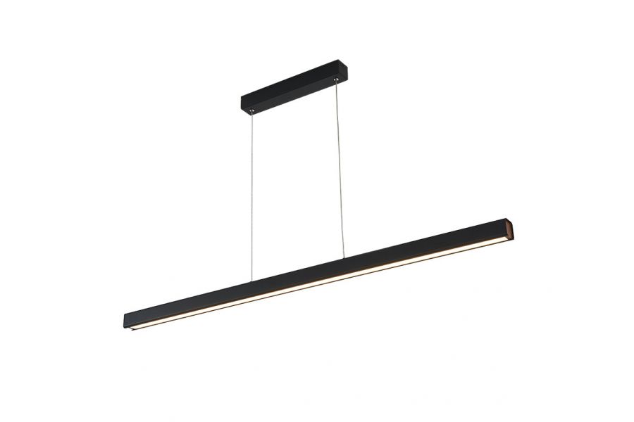 Линейный подвесной светильник Italline IT013-6021 black 3000K
