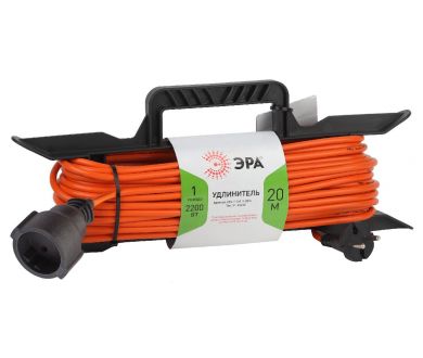 Удлинитель силовой Эра UFx-1-2x1.0-20m Б0043040