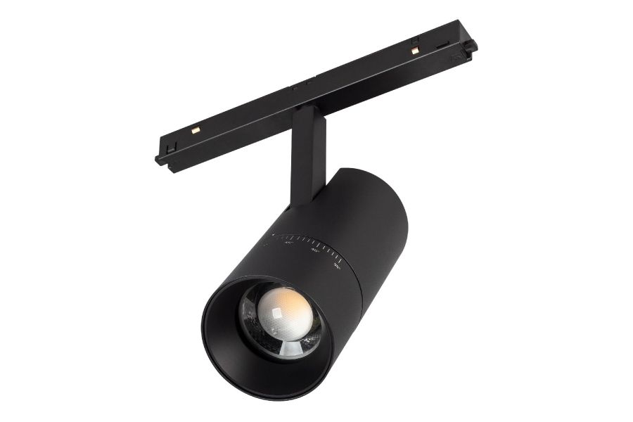 Трековый магнитный светильник Arlight MAG-FLEX-SPOT-ZOOM-R65-15W Warm3000 (BK, 34-60 deg, 48V) 047204