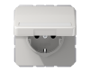 Розетка штепсельная Schuko Jung CD1520BFNAKLLG