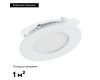 Встраиваемый светодиодный светильник Arlight DL-85M-4W Warm White 020104