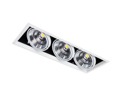 Купить Встраиваемый светильник Arte Lamp Merga A8450PL-3WH Встраиваемый светильник Arte Lamp Merga A8450PL-3WH
