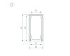 Алюминиевый профиль Arlight LINE-1019-2000 ANOD 053426