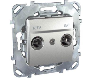Розетка R-TV/SAT оконечная Schneider Electric Unica MGU5.455.30ZD