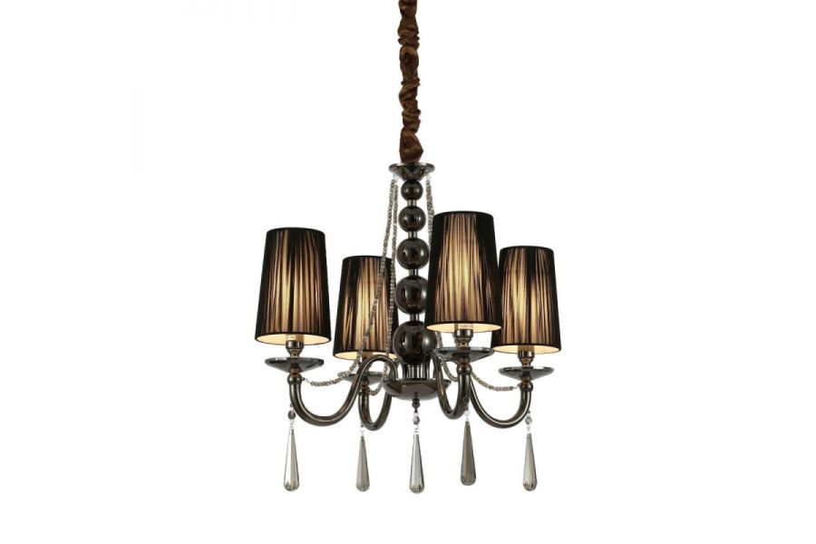 Подвесная люстра Lumina Deco Fabione LDP 1200-4 BK