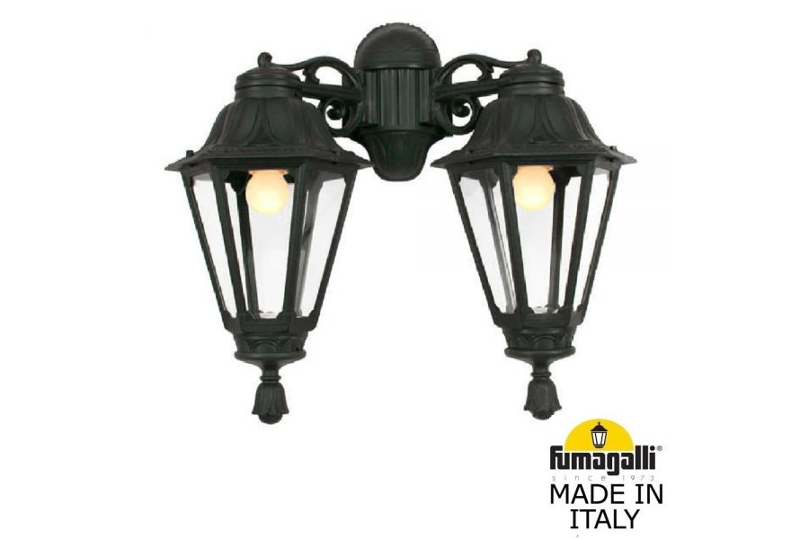 Уличный настенный светильник Fumagalli PORPORA/RUT DN E26.141.000.AYE27DN