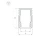 Алюминиевый профиль Arlight SL-MINI-8-H12-2000 WHITE 037107