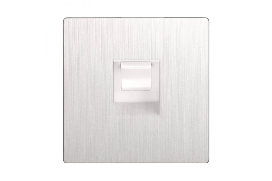 Телефонная розетка Werkel RJ-11 перламутровый рифленый W1182013 4690389172731