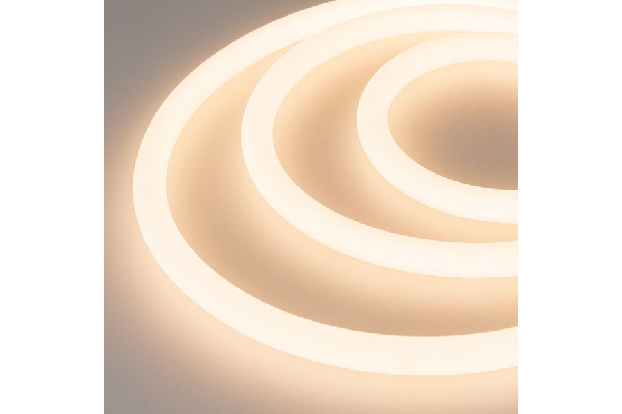 Светодиодная лента герметичная Arlight Moonlight-Top-A336-D25mm 24V Warm3000 036275