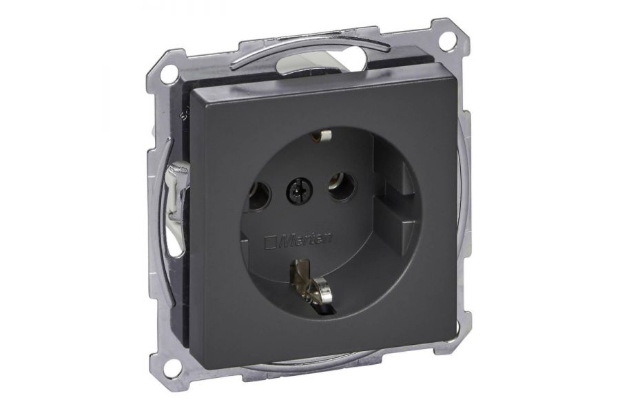 Розетка Schneider Electric Merten System M 16A с/з без шторок MTN2301-0414