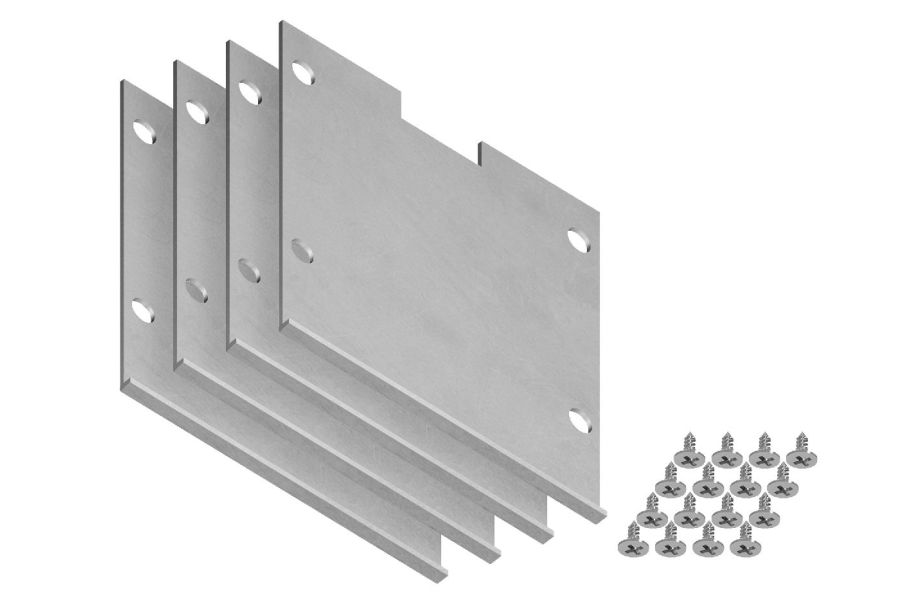 Заглушка (4 шт.) Ambrella Light Alum Profile GP8550