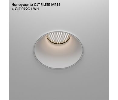 Рассеиватель Crystal Lux CLT FILTER MR16 Honeycomb BL