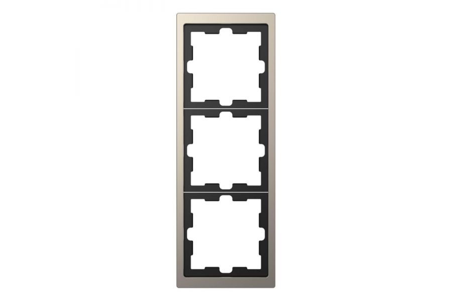 Рамка 3-постовая Schneider Electric Merten D-Life MTN4030-6550