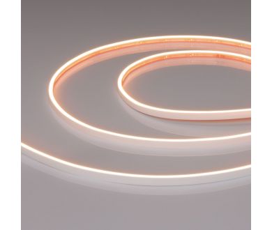 Светодиодная лента герметичная Arlight VELA-M240-2.5x6mm 24V Warm3000 (5 W/m, IP65, 5m) 053268