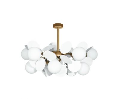 Люстра на штанге Loft IT Matisse 10008/10 white