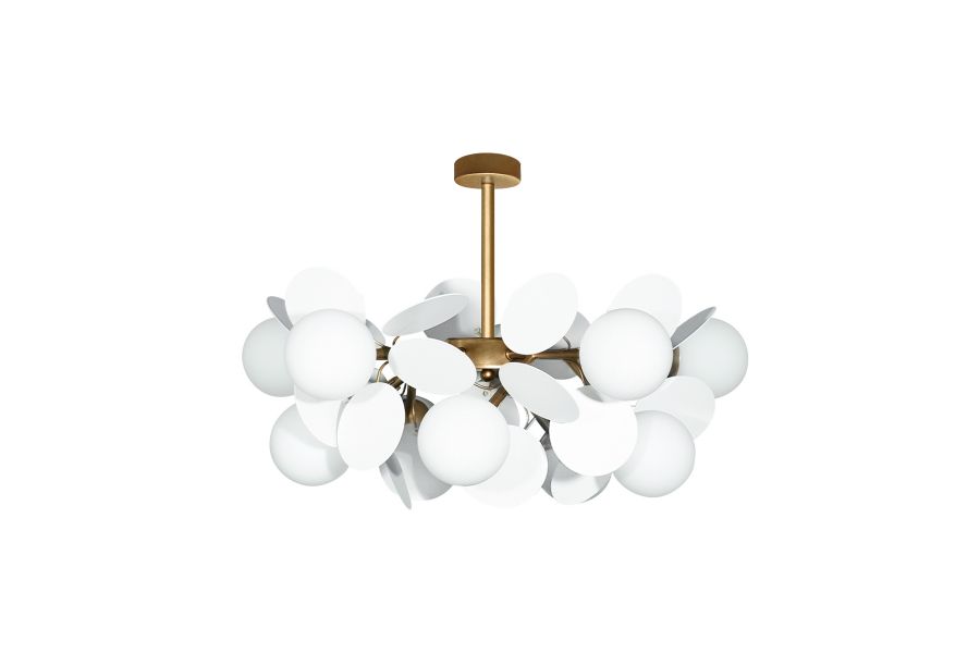 Люстра на штанге Loft IT Matisse 10008/10 white
