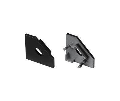 Заглушка с отверстием Arlight SL-KANT-H18 FLAT BLACK 049432