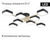 Потолочная люстра Ambrella Light Linetech Comfort FL516348