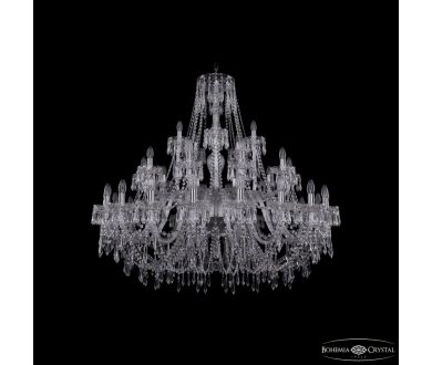 Подвесная люстра Bohemia Ivele Crystal 1403/20+10+5/460 Ni