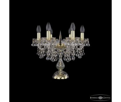 Настольная лампа Bohemia Ivele Crystal 1409L/6/141-39 G