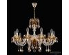 Подвесная люстра Bohemia Ivele Crystal 5417/10/240 G Amber/M-1H K721