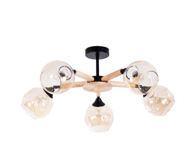 Люстра на штанге Arte Lamp Branson A4370PL-5BR