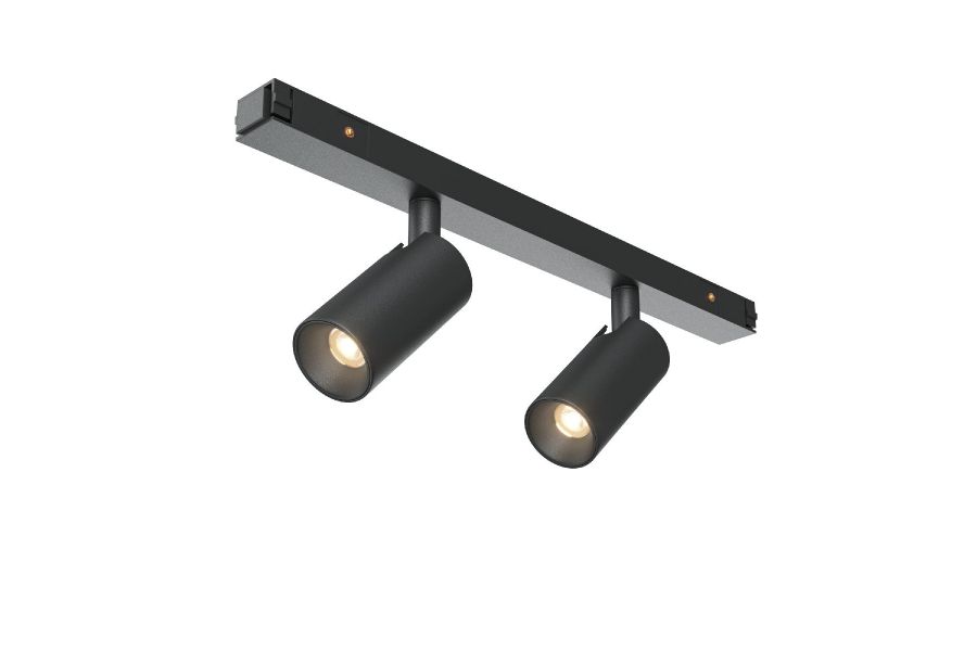 Трековый магнитный светильник Maytoni Focus Duo TR176-1-2X3WTW-M-B