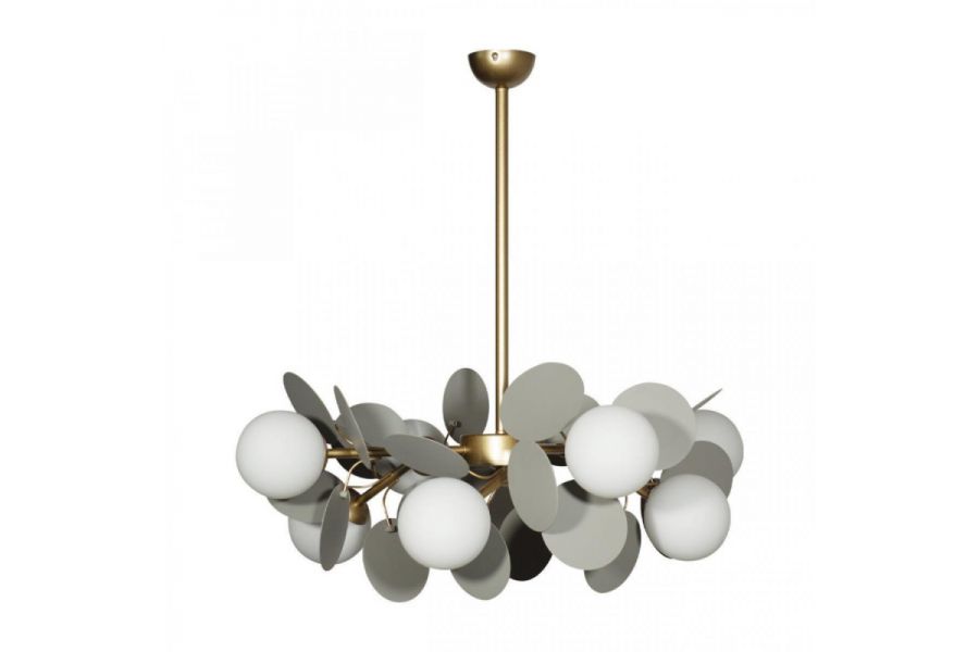 Люстра на штанге Loft IT Matisse 10008/8 Grey