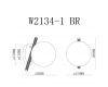Бра iLamp Golden W2134-1 BR