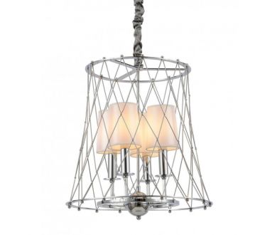 Подвесная люстра Lumina Deco Berton LDP 8013-4 CHR