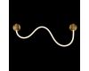 Настенный светильник Loft IT Thread 10388W Brass