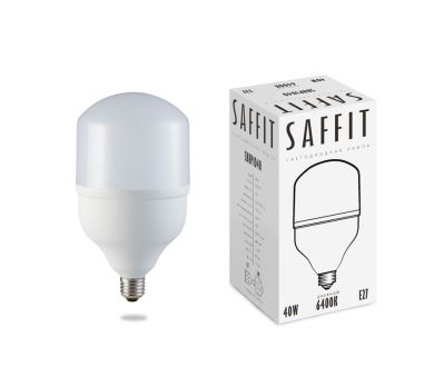 Лампа светодиодная Saffit SBHP1040 E27 40W 6400K 55093