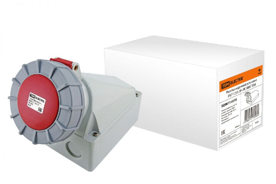 Розетка наружной установки TDM Electric SQ0611-0015