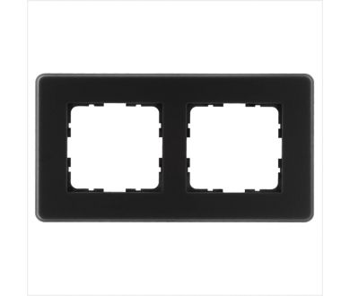 Рамка 2-постовая Jasmart G-Glass G1002GB-RM